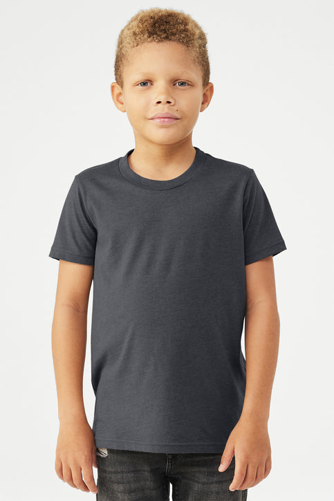BELLA+CANVAS ® Youth Heather CVC Tee