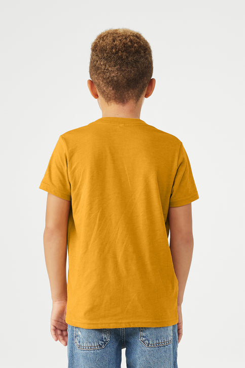 BELLA+CANVAS ® Youth Heather CVC Tee
