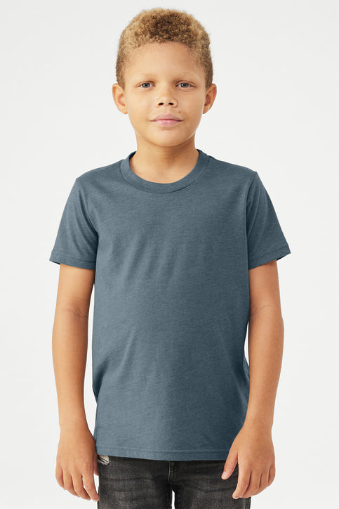 BELLA+CANVAS ® Youth Heather CVC Tee
