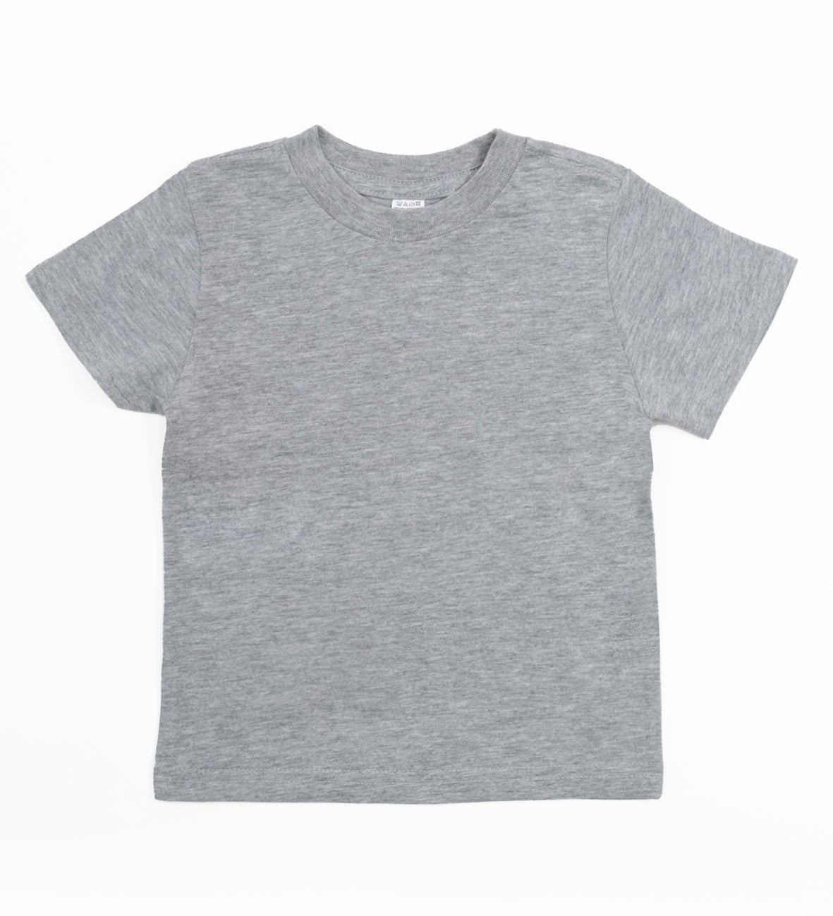 Gray t-shirt on a white background