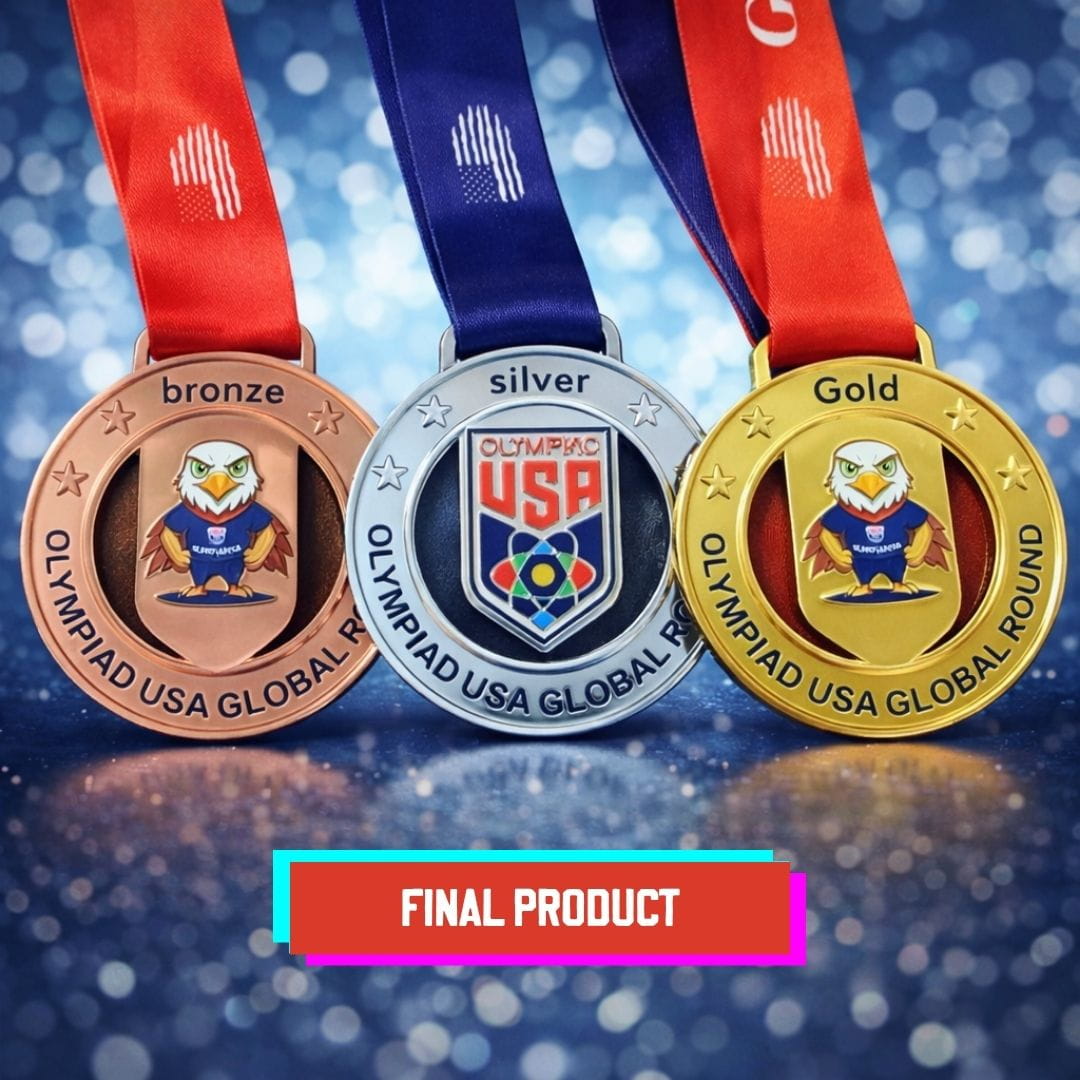 Custom Shape Metal Medals – Fully Personalized Cut Design