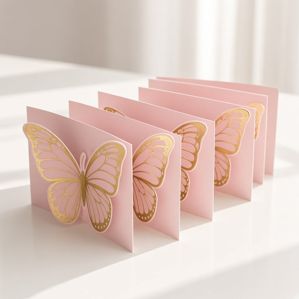Custom 3D foldable business cards