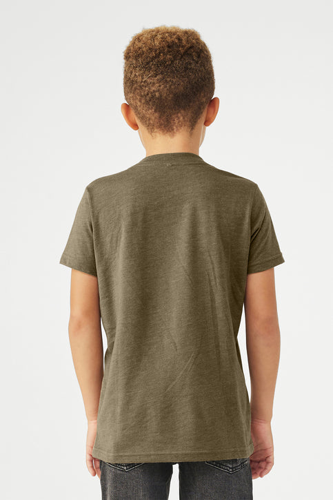 BELLA+CANVAS ® Youth Heather CVC Tee