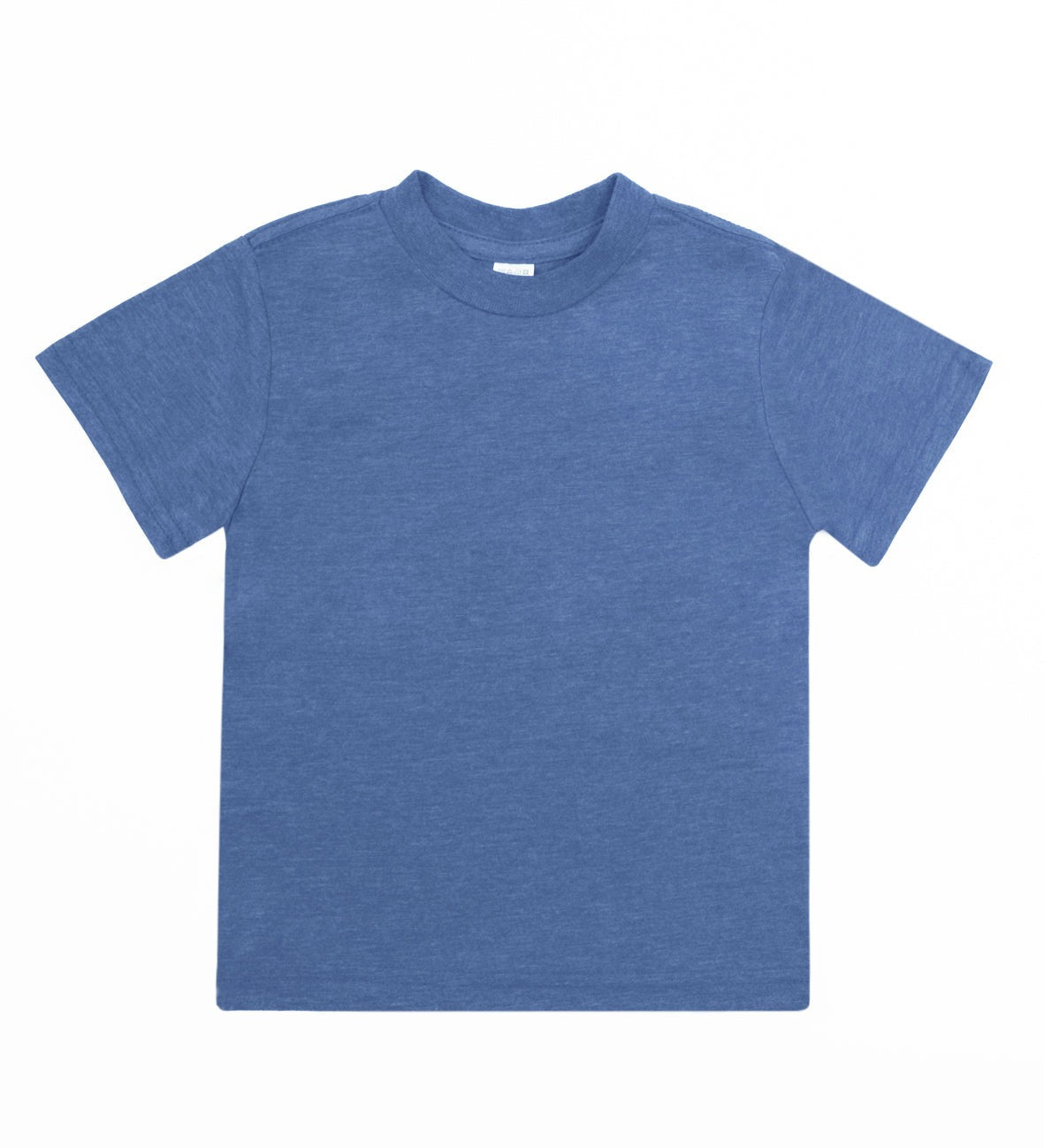 Blue t-shirt on a white background